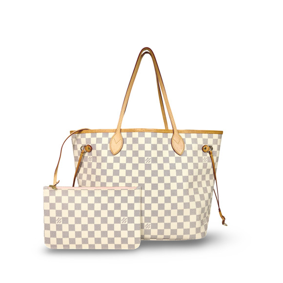 Louis Vuitton Damier Azur Neverfull MM - Picture 1 of 16